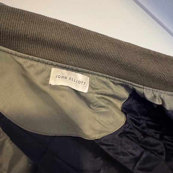 John Elliot Khaki Bogota II Bomber Jacket - Picture 3 of 3